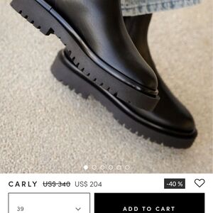 Brand New Bobbies Paris Black Carly Boots